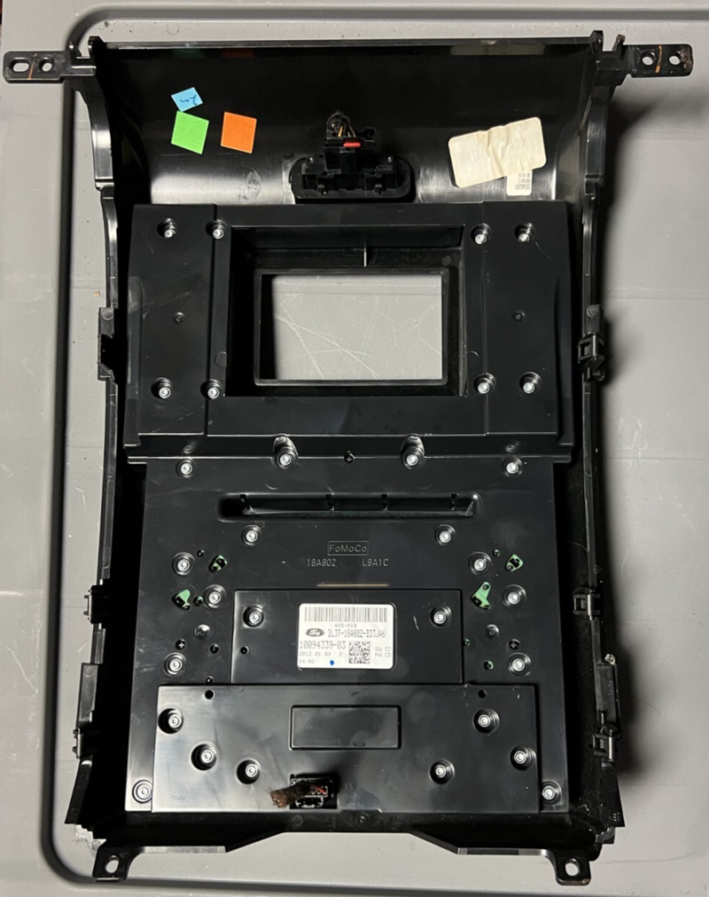 2013 2014 Ford F150 Radio Trim Bezel Surround Climate Switch DL3T-18A802-BD3JA6