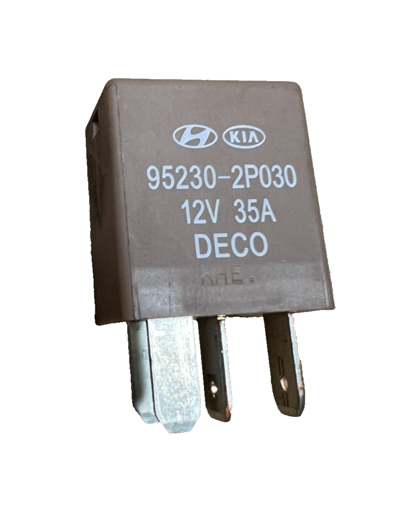 Hyundai & Kia 4 Pin Accessory Power Deco Relay 12V 35A OEM 95230-2P030