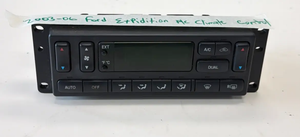Ford Expedition 2003 2006 AC Temperature Climate Control Panel 4L14 18C612 Black