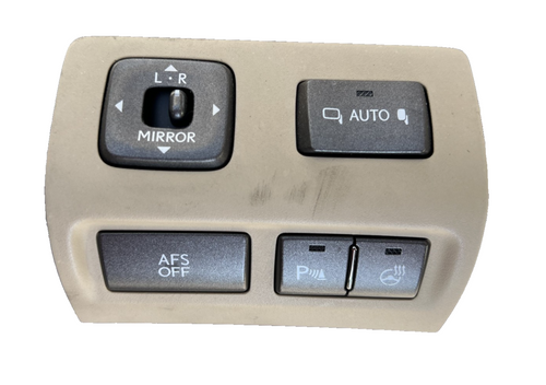 07-09 Lexus LS460 Front Auto Fold Mirror Switch Heated Wheel Button 84870 50370