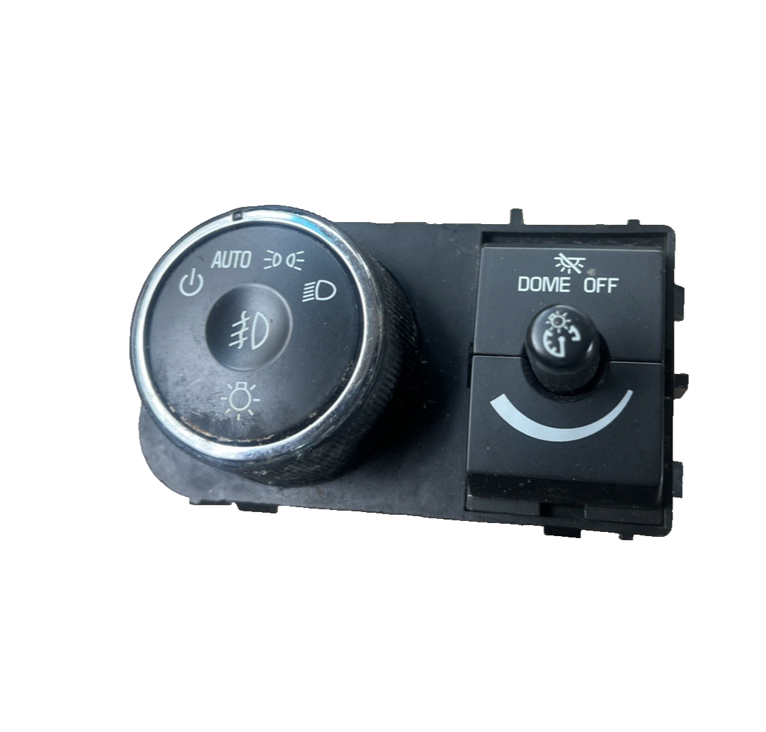 2007 2008 2009 2010 GMC Acadia Auto Headlight & Dimmer Fog Light Switch OEM