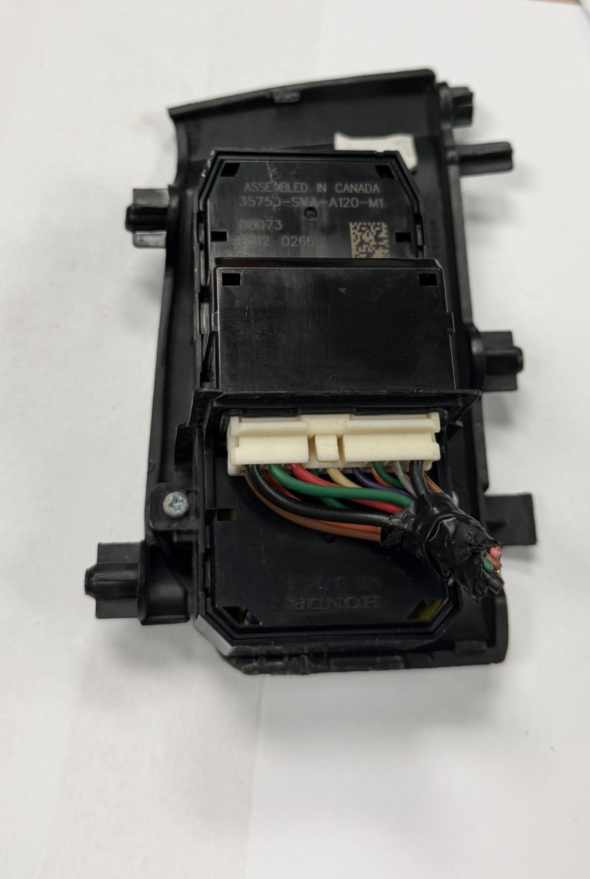 2006–2010 Honda Civic 2 Door Master Power Window Switch 35750 SVA A120 M1