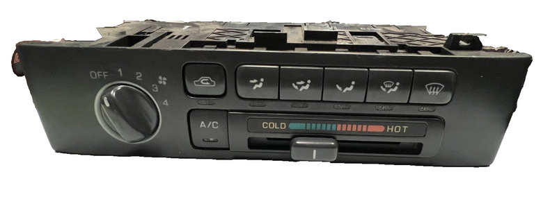 98 1998 Nissan Maxima Manual AC Temperature Climate Control Black