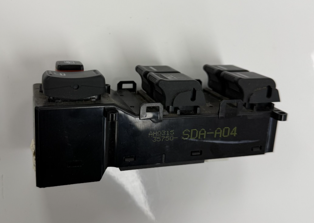 03 04 05 06 07 Honda Accord Master Power Window Switch 35750 SDA A04 Black