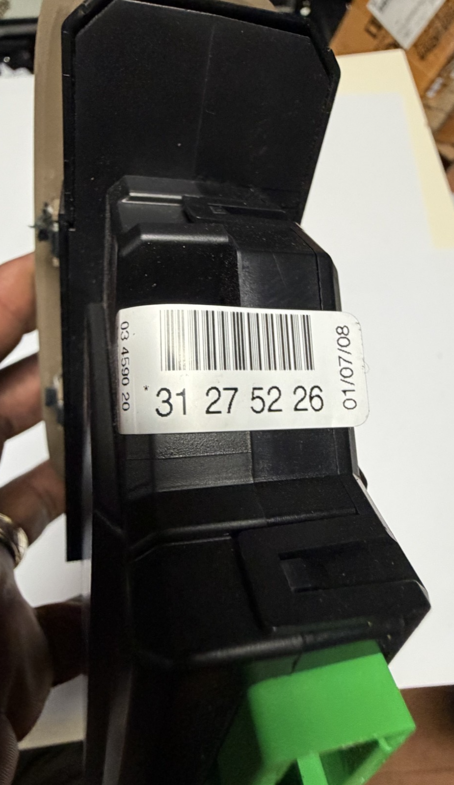 14 2014 Volvo XC90 Master Power Window Switch Front Left 8635675 Tan by Volvo