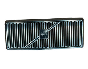 1990-1995 Volvo 740 760 940 960 Chrome Front Bumper Grille With Clips