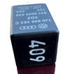 02 2002 Volkswagen Cabrio 2.0L Fuel Pump Relay #409 12V 40A 1J0 906 383 C