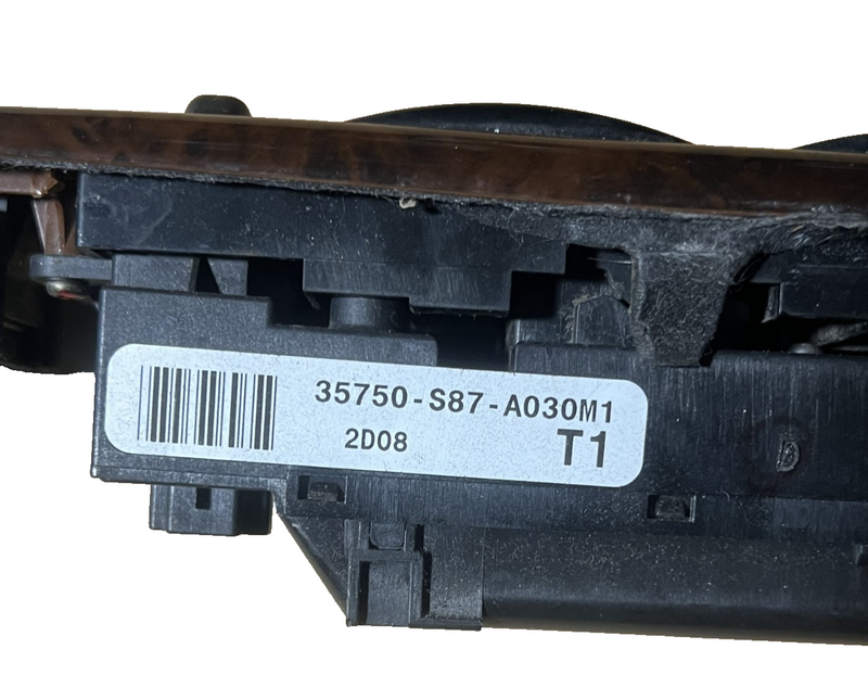 Master Window & Wing Mirror Switch 35750 S87 A030M1 fits 1998-2002 Honda Accord