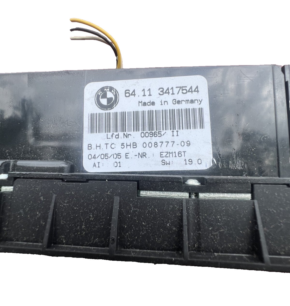 Heater Climate Control Temperature Control 3417544 fits 2004-2006 BMW X3