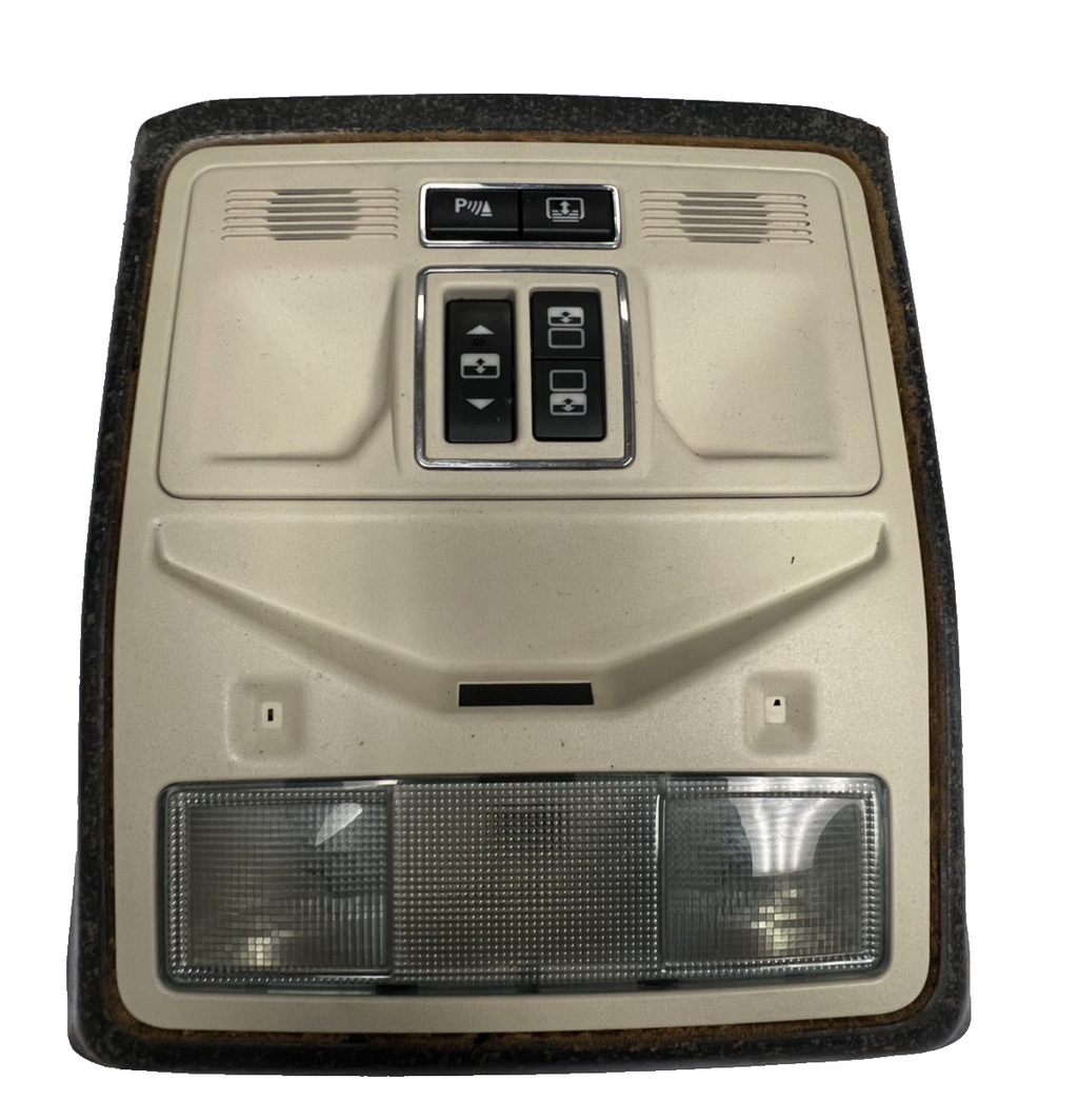 10-17 Jaguar XJ XJL X351 Front Overhead Dome Light Console Sunroof Switch OEM