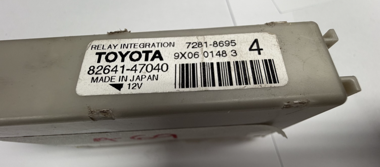 11 12 13 14 15 Toyota Prius Relay Integration Fuse Box Module 82641 47040