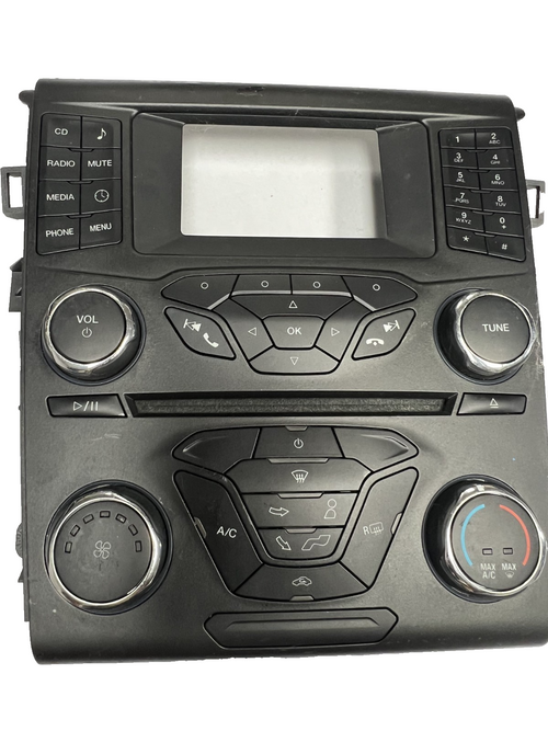 14-16 Ford Fusion Center Dash Radio Screen AC Heater Control Panel GS7T 18E243