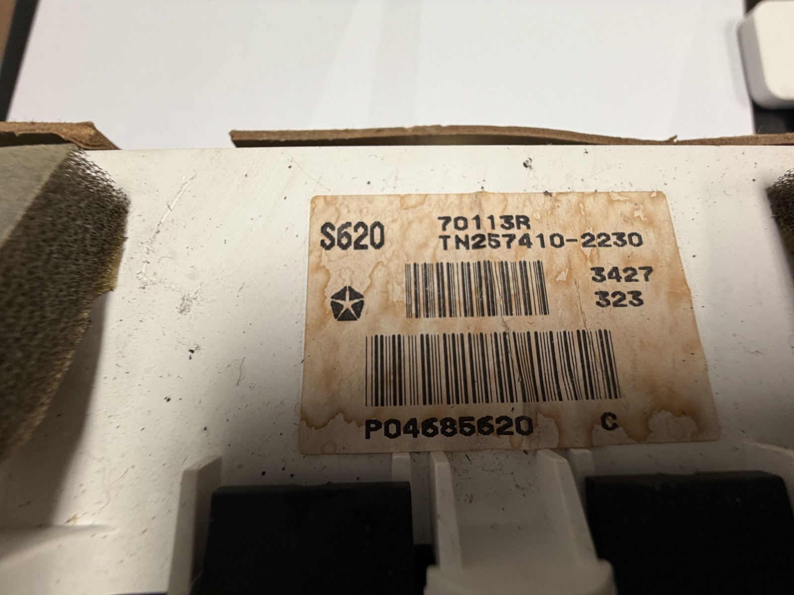 1997-2000 Dodge Caravan Voyager Instrument Cluster Speedometer TN257410 2230