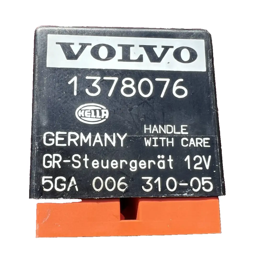 Hella Cruise Control Relay 12V 1378076 fits Volvo 850 960 C70 S70 S90 V70 by Volvo