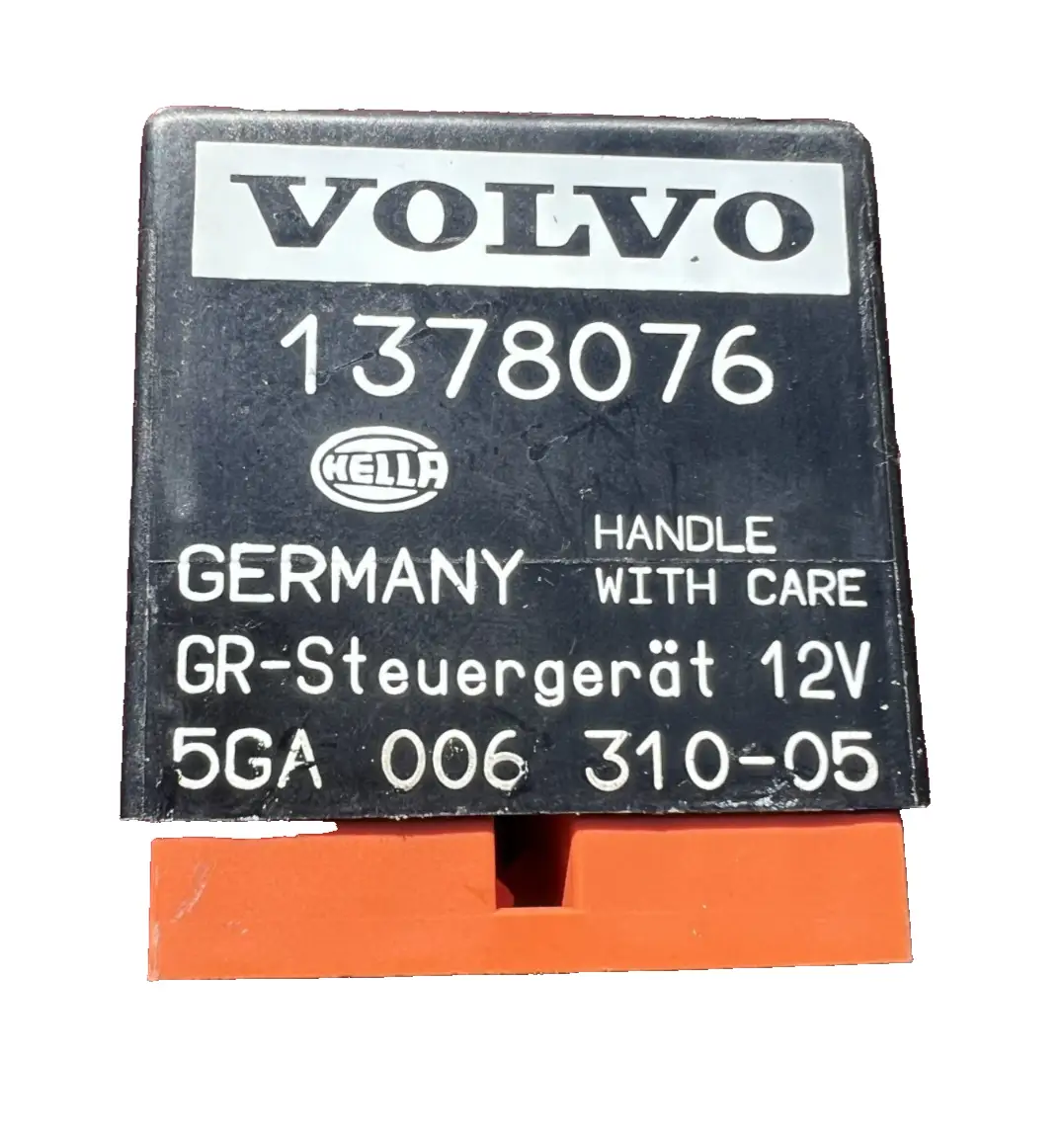 Hella Cruise Control Relay 12V 1378076 fits Volvo 850 960 C70 S70 S90 V70 by Volvo
