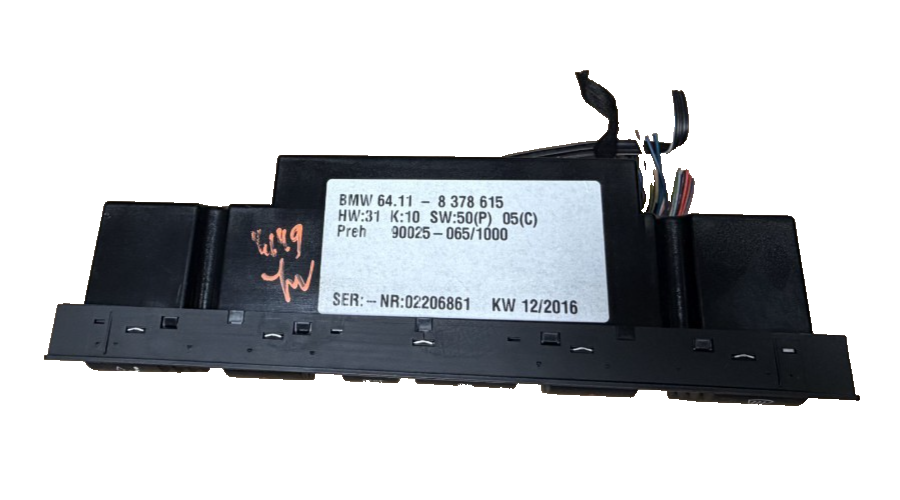 2000-2006 BMW E53 X5 HVAC AC Heater Temperature Climate Control Switch 8 378 615