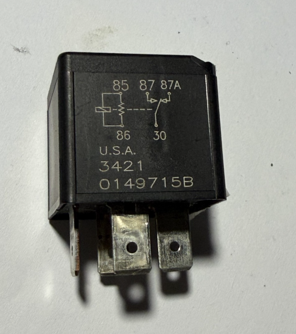 Tyco 5 Pin Relay VF4 15F21 Z05, 04848879AA 72472M fits Chrysler Jeep Dodge