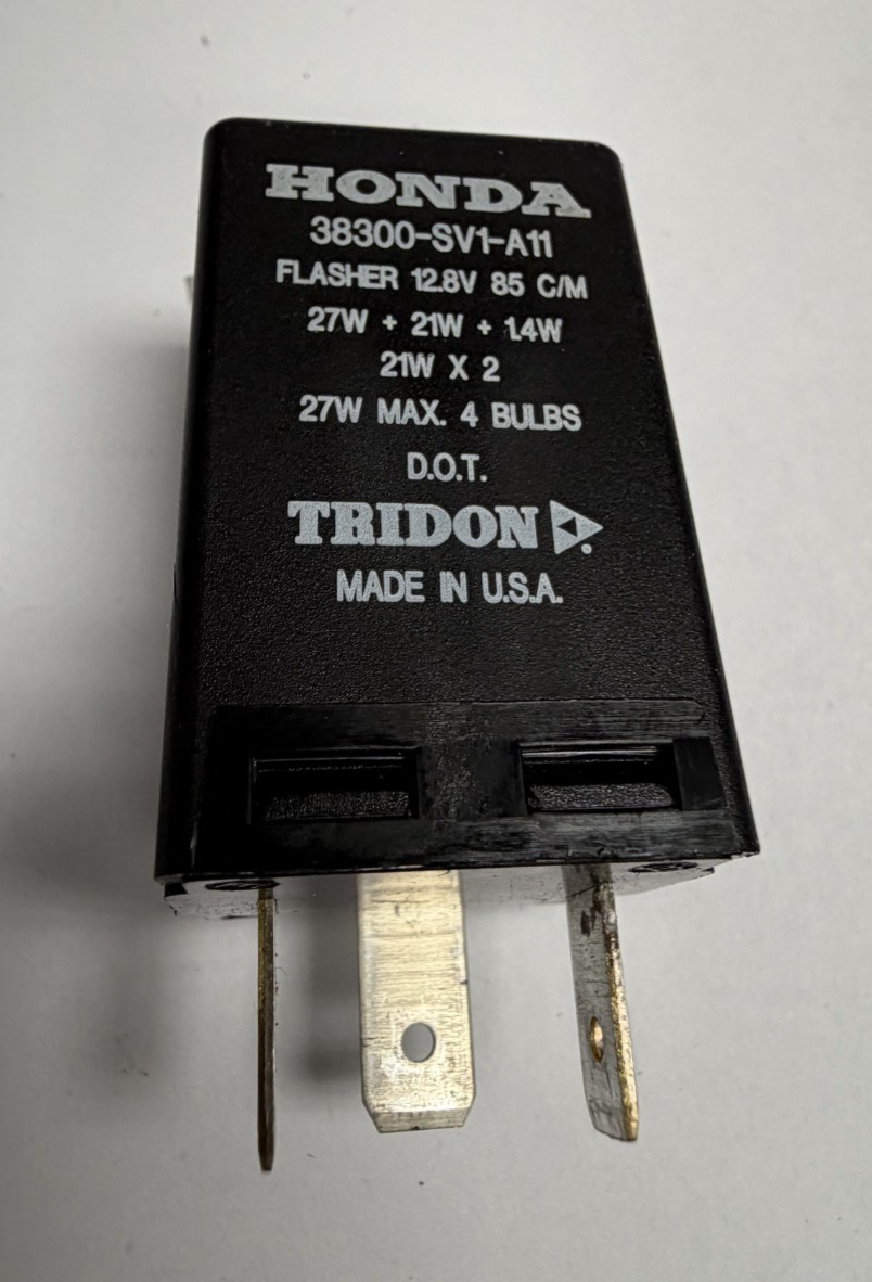 Flasher Hazard Control Relay 38300 SV1 A11 12.8V Black fits 96-00 Honda Civic