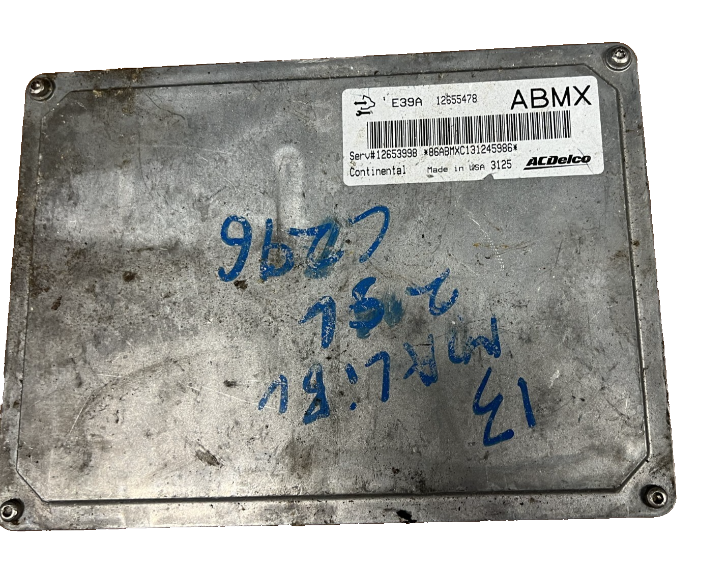 2013 2014 2015 2016 Chevrolet Malibu Engine Computer Module ECM OEM 12655478