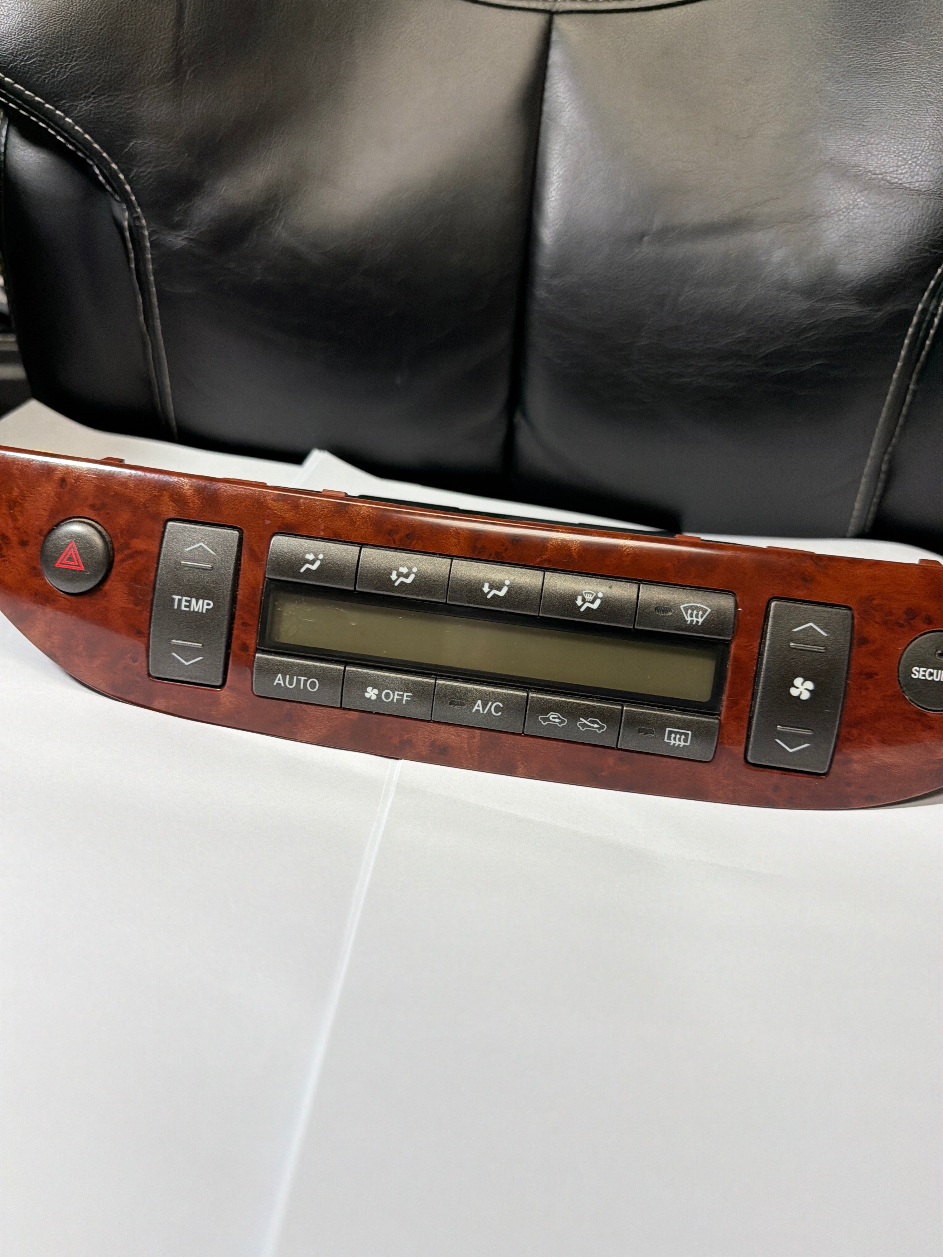 2002-2006 Toyota Camry woodgrain ac climate control HVAC