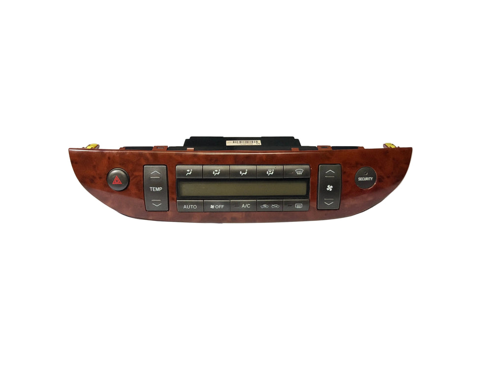 2002-2006 Toyota Camry woodgrain ac climate control HVAC