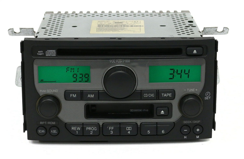 Radio Control Unit FACTORY RADIO CD CASSETTE fits 2003-2004  Honda Pilot