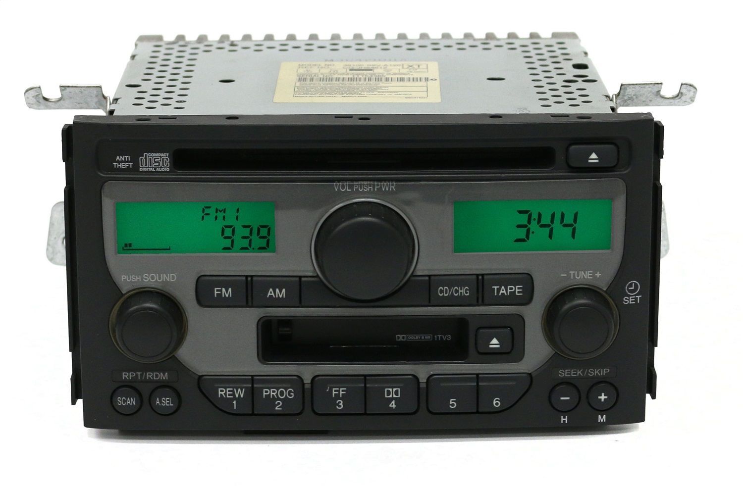 Radio Control Unit FACTORY RADIO CD CASSETTE fits 2003-2004  Honda Pilot