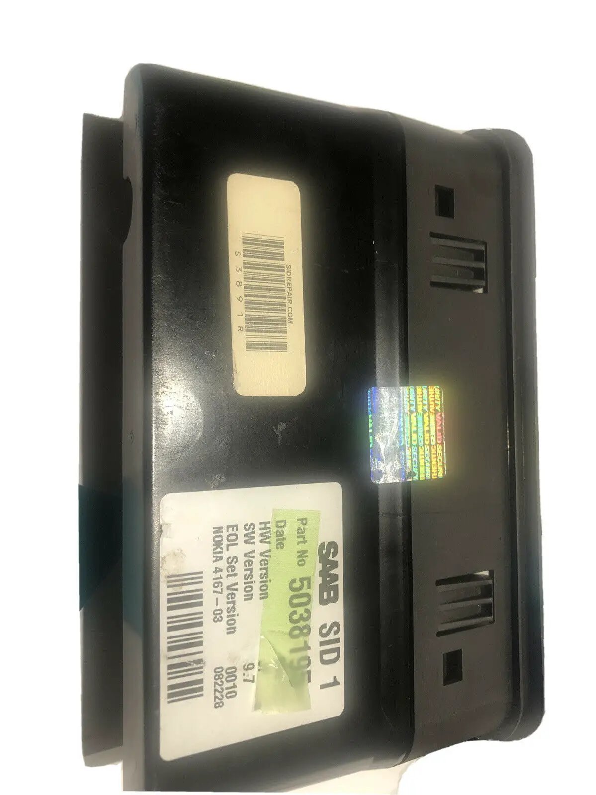 99-02 SAAB 93 9-3 SID1 SYSTEM INFORMATION DISPLAY CLOCK SID 1 5038195 by OEM
