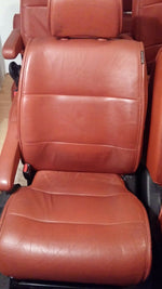 2004-09 NISSAN QUEST 7 COMPLETE LEATHER SEATS SET COLOR CODE: rouge (G)