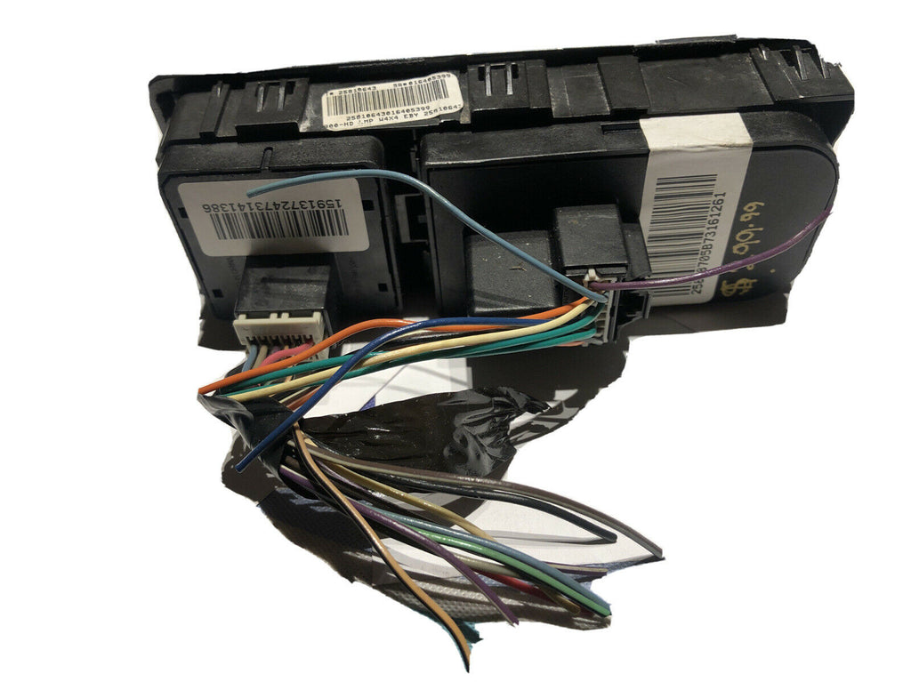 07 08 09 10 11 12 13 TAHOE YUKON dash headlight dimmer switch panel 25810643 OEM