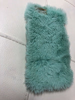 Iphone 6 Plus Fuzzy Teal Phone Case