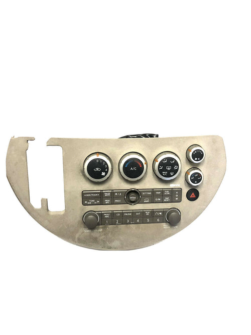 04-06 NISSAN QUEST CLIMATE TEMPERATURE HEATER A/C CONTROL 27500-ZM00B