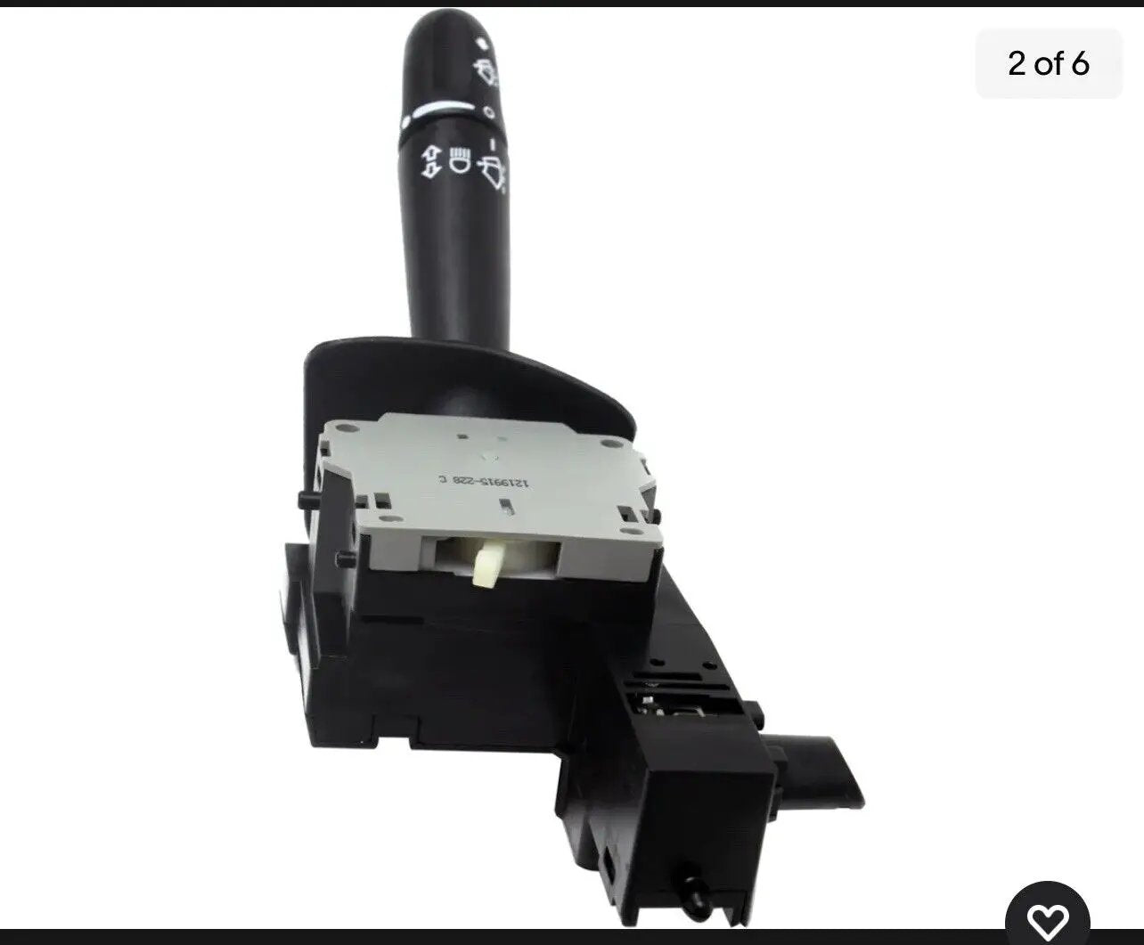 Turn Signal Switch For 2002-2008 Dodge Ram 1500 4-Prong w/ Wiper & Washer Ctrls. by Perfect Fit