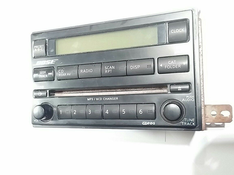 05 06 07 Nissan Pathfinder 6 Disc CD Player Bose Radio Receiver OEM 28185-EA420