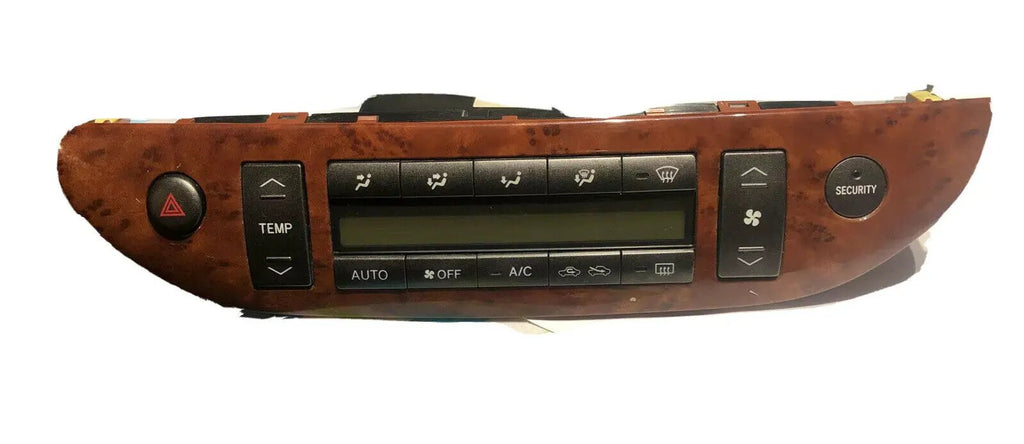 Toyota Camry digital CLIMATE CONTROL auto temp AC HEAT woodgrain trim 02-06 OEM by Toyota