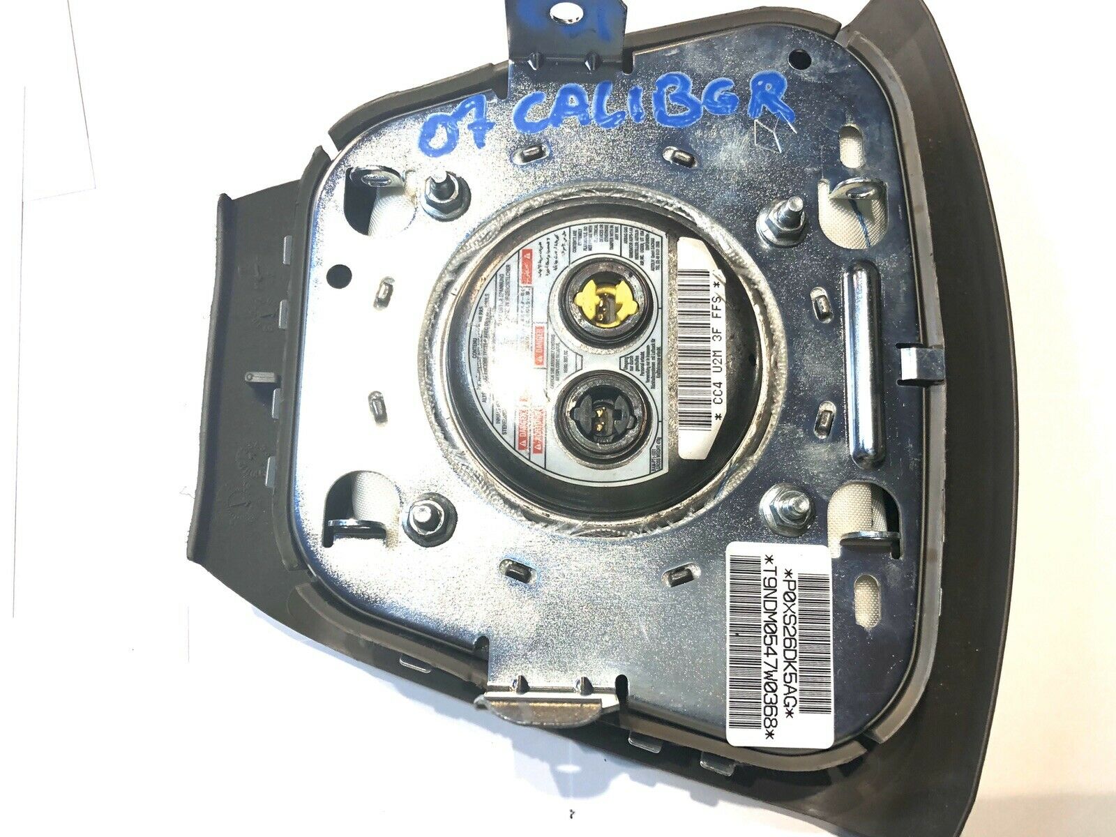2007-2009 Dodge Caliber Vehicle Gray Driver Steering Wheel Airbag,CC4 U2M 3F FFS