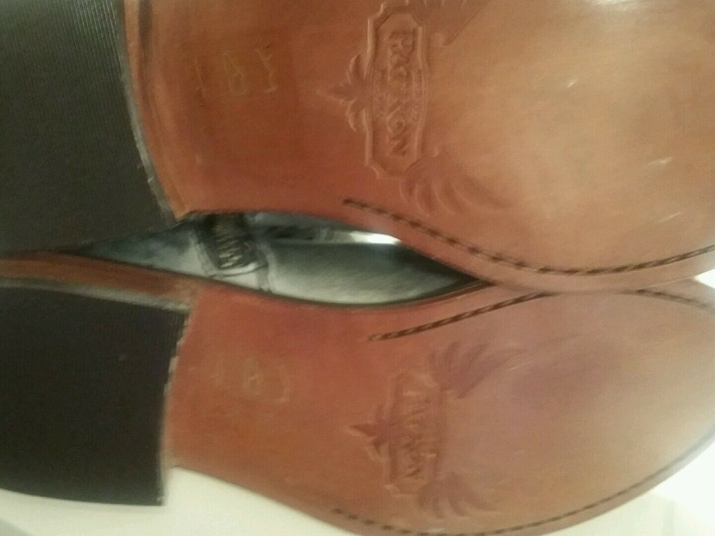 Patron boots size 6.5 blue