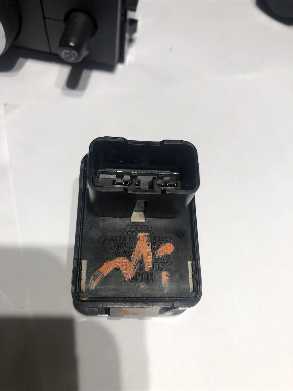96-00 OEM Honda Civic EK remote power mirror switch assembly light classy gray by Unbranded