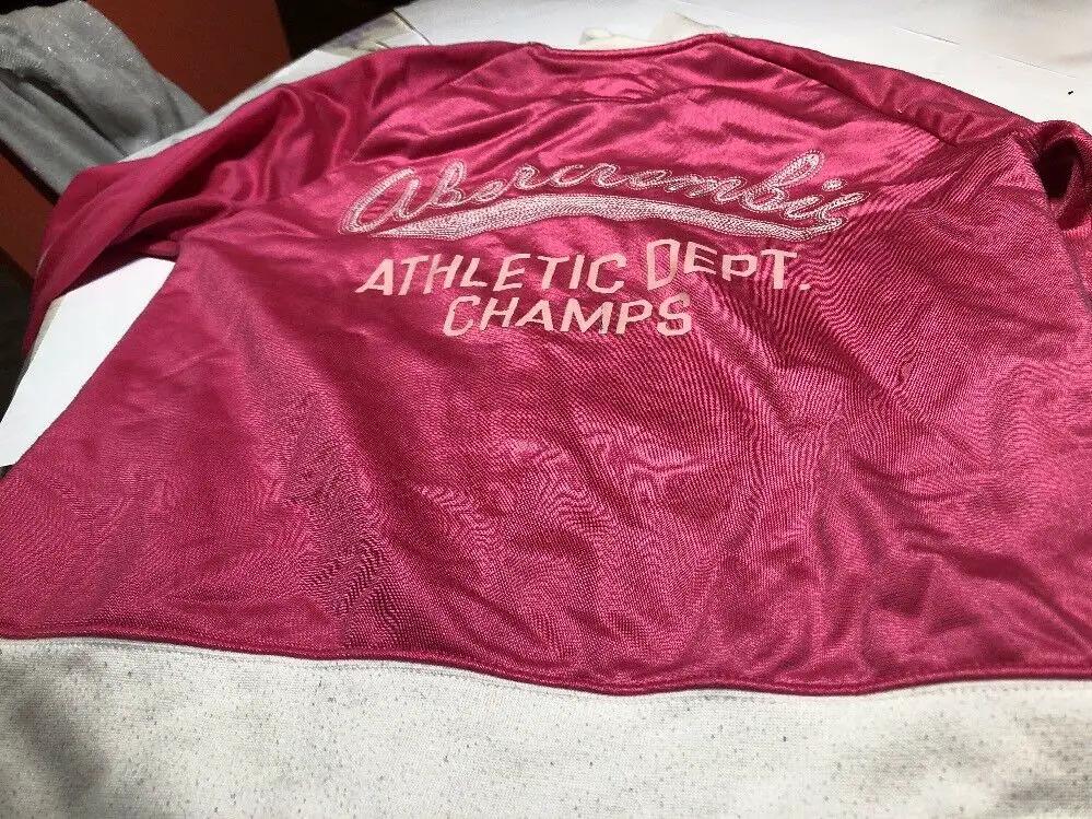 Girls Pink Jogger Abercrombie And Fitch Jacket Size Xl by Abercrombie & Fitch