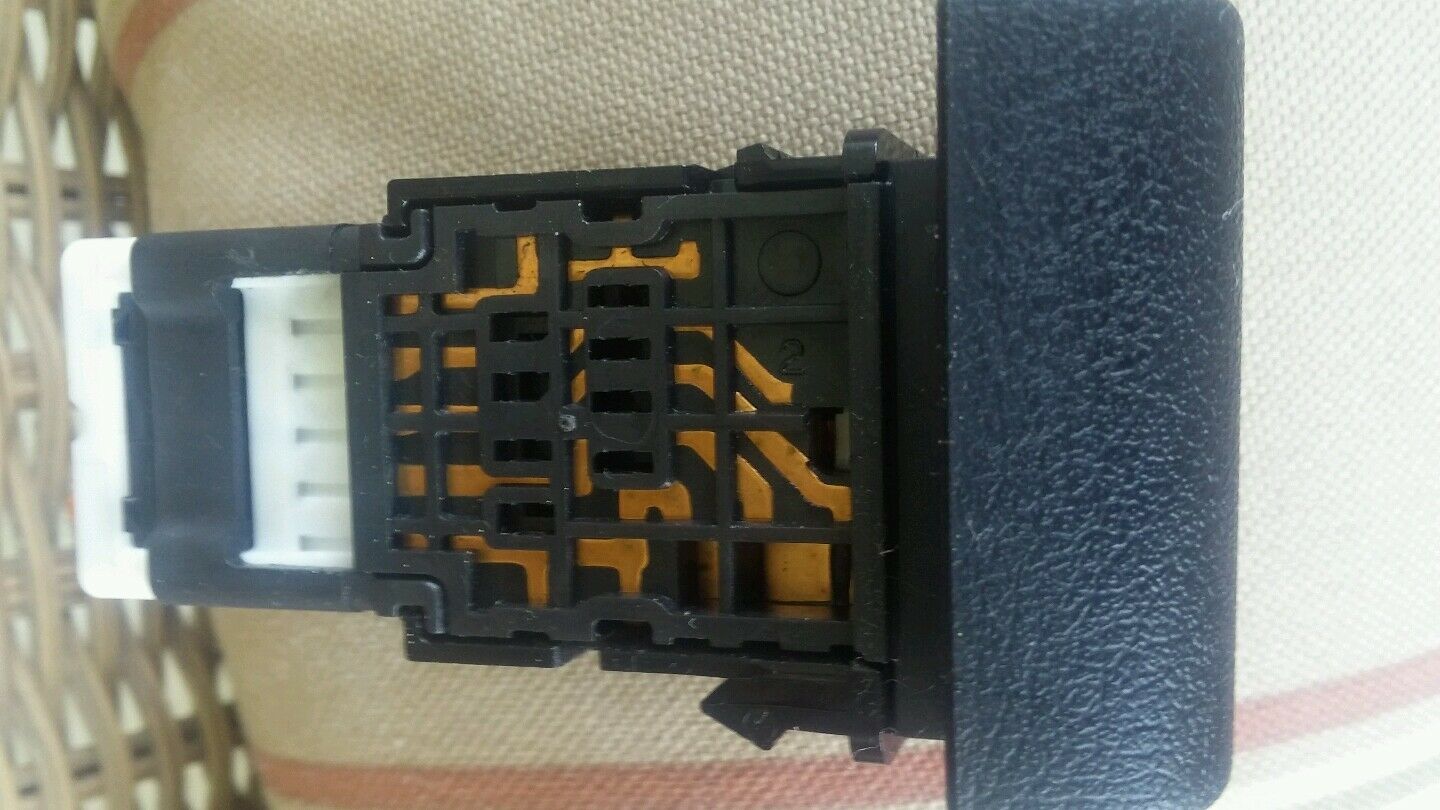 1996  OEM Infiniti  emergency Hazard switch 5y06u IN GOOD CONDITION