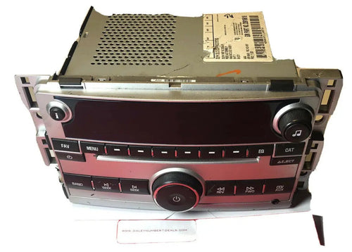 09 10 11 12 Chevrolet Malibu OEM Radio Cd Player 20919616 A0Q88 by Chevrolet
