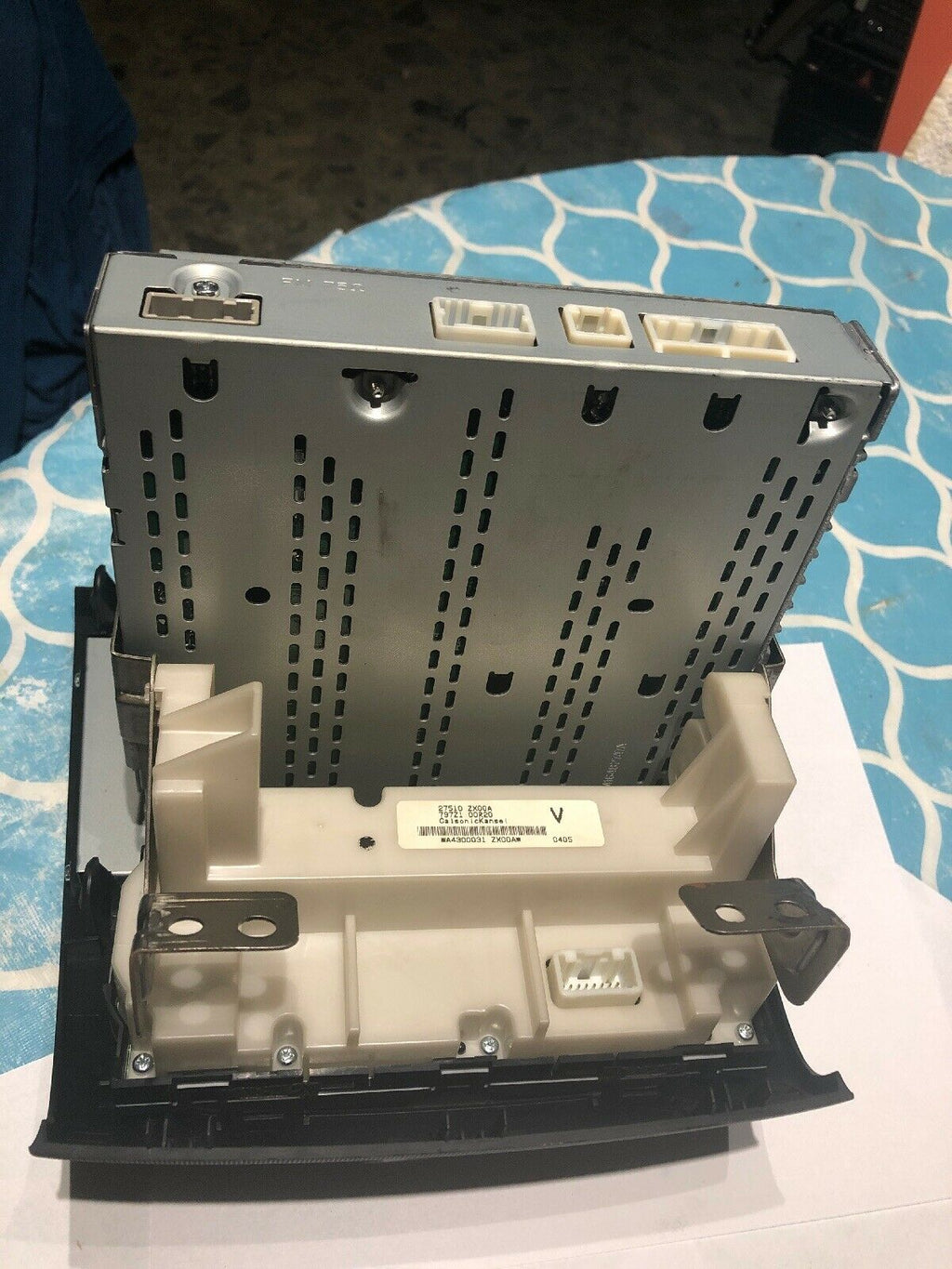 2014  NISSAN ALTIMA RADIO CD MP3 PLAYER 28185 ZX01B TESTED