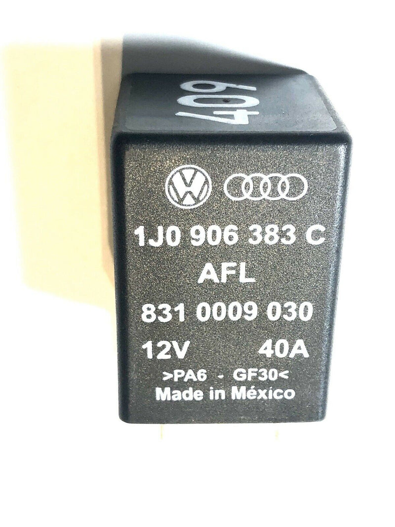 VOLKSWAGEN AUDI FUEL PUMP RELAY 409 / 1J0 906 383 C / 1J0906383C Lightly Use