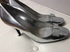A Touch of Nina Silver  Dressy Square Toe Pumps Slip Ons Women's Size US 11M