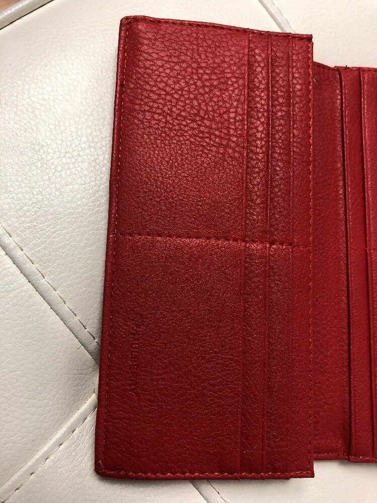 Red Wallet With Tree Design
