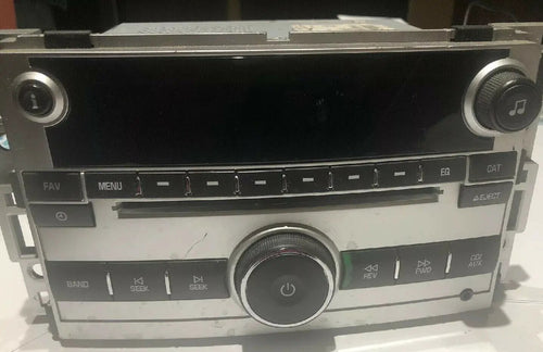 08-12 Chevrolet Malibu OEM Factory Stereo Radio AM FM CD AUX Player 20919616 US8 by GM