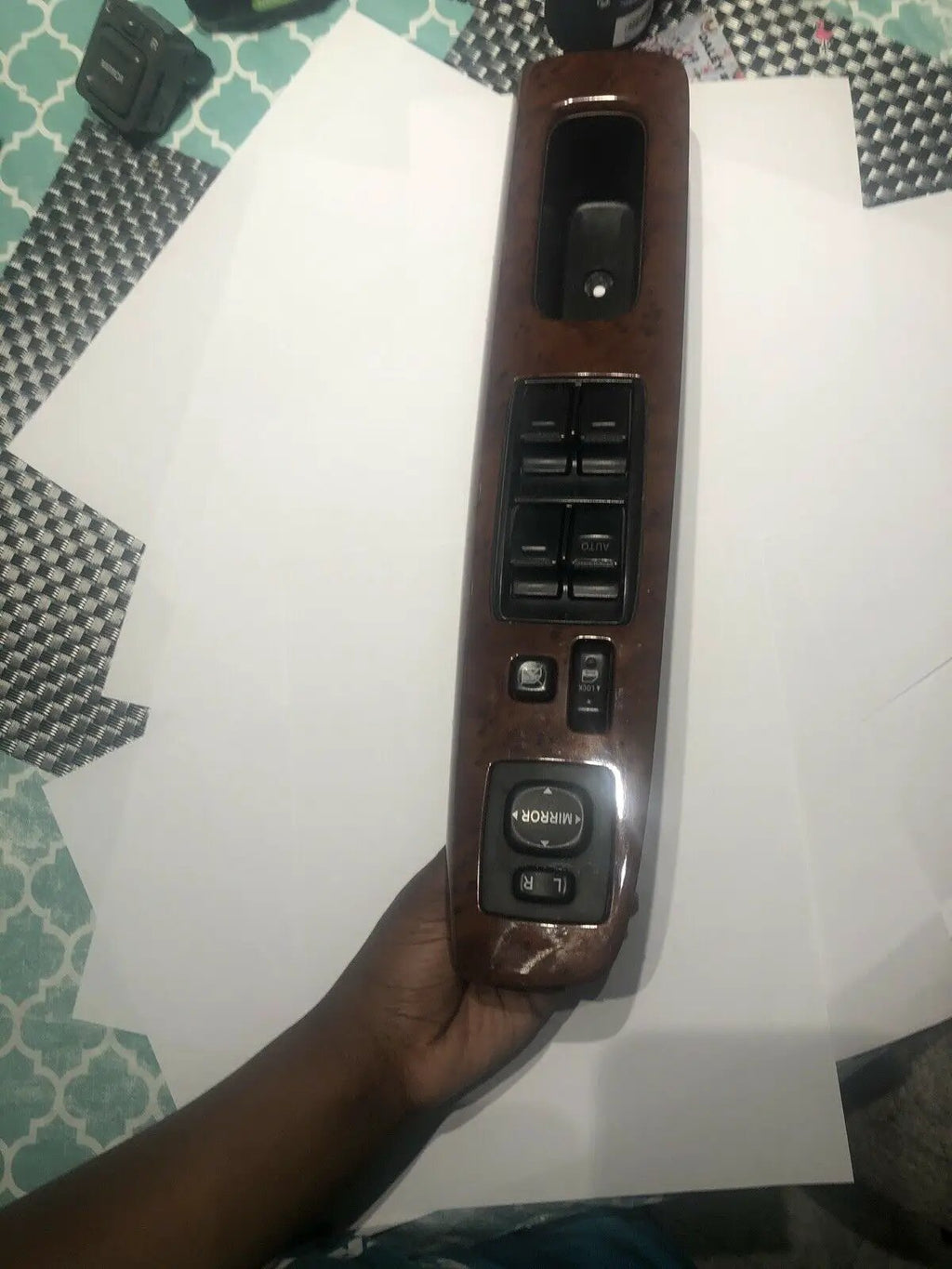 NS602105 2005 CAMRY MASTER SWITCH PANEL FRONT LEFT DRIVER FL 74232-AA070 OEM by Unbranded