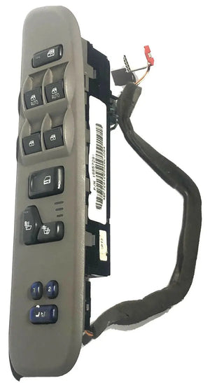 2006 2009 Gmc Envoy Driver Left Master Window Switch Oem 15857291 Used