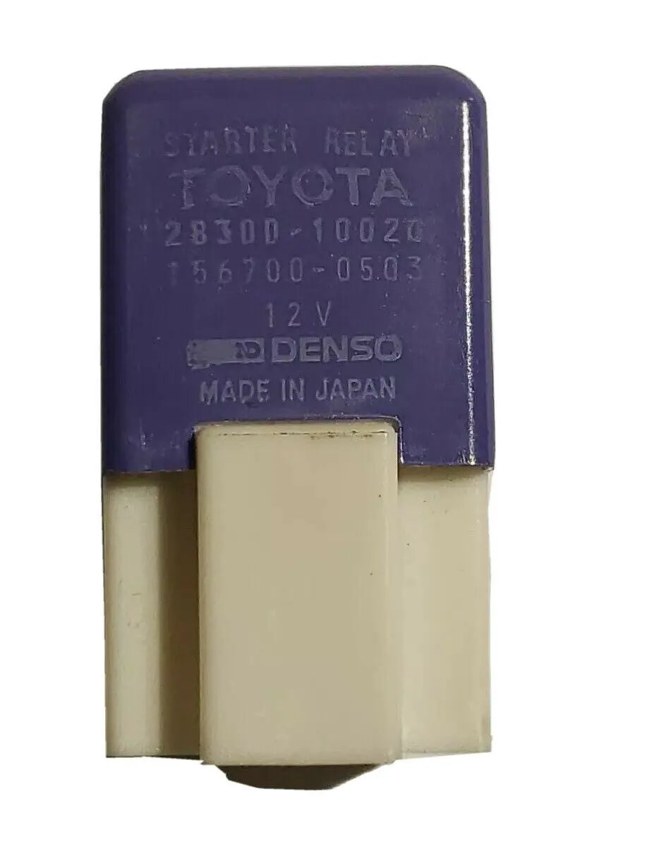 ORIGINAL EQUIPMENT Toyota starter relay 28300-10020 Denso 156700-0503 by Toyota
