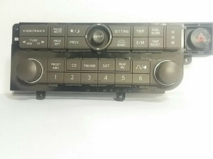 04 05 06 Nissan Quest Radio Display Face Plate OEM Without Nav CC911 280985Z00B